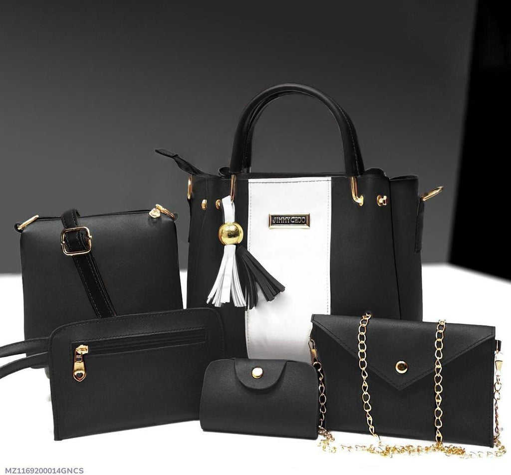 girls PU leather plain hand bag set&nbsp;