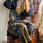 2 pcs women stitched suit